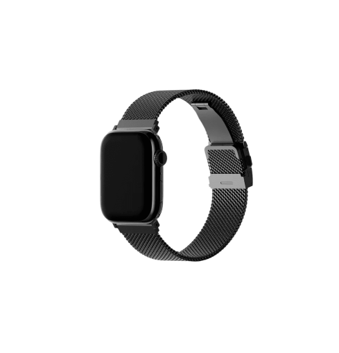 UNIQ DANTE PRO APPLE WATCH SELF-ADJUSTABLE MESH STEEL BAND 42/41/40MM BLACK
