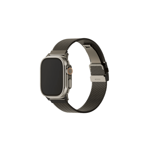 UNIQ DANTE PRO APPLE WATCH SELF-ADJUSTABLE MESH STEEL BAND 49/46/45/44MM EMBER