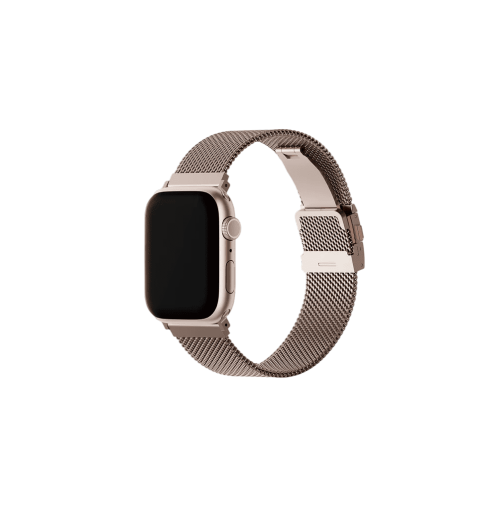 UNIQ DANTE PRO APPLE WATCH SELF-ADJUSTABLE MESH STEEL BAND 49/46/45/44MM METALLIC