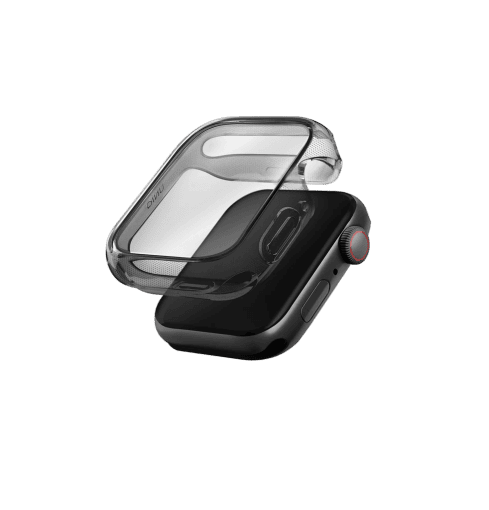 UNIQ GARDE HYBRID WATCH CASE WITH SCREEN PROTECTION 44MM (SE3|SE2) SMOKE