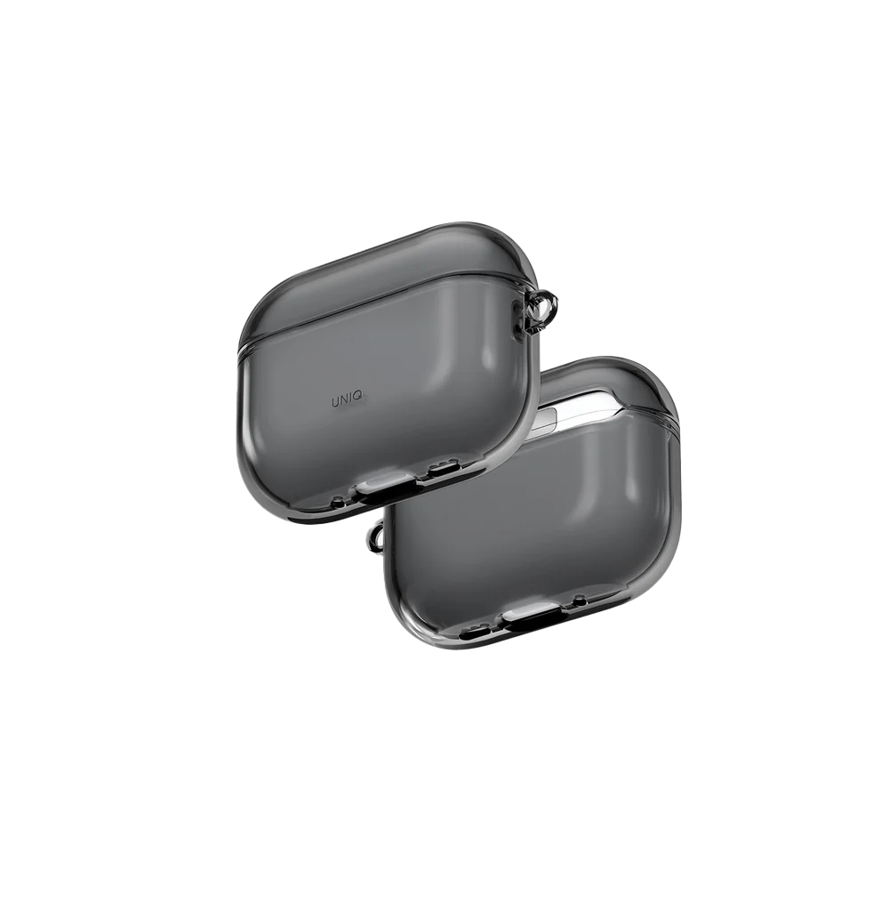 UNIQ GLASE AIRPODS PRO 3RD GEN HANG CASE GLOSSY SMOKE