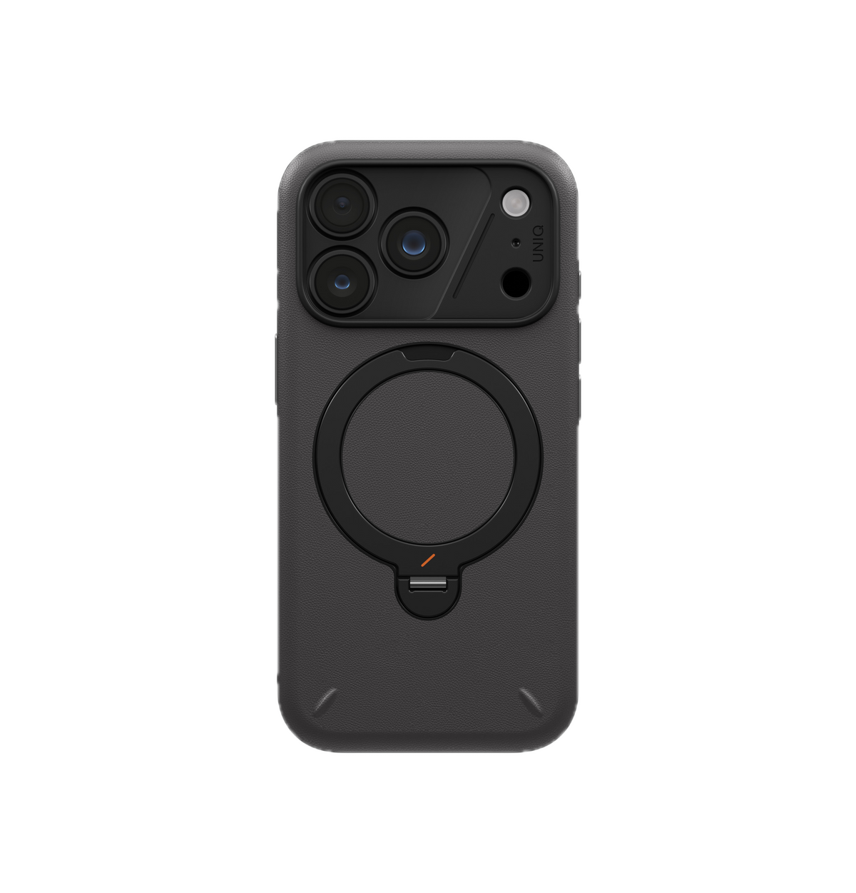 UNIQ HYBRID IPHONE 18 PRO ELIX WITH 360 ROTATING KICKSTAND GREY