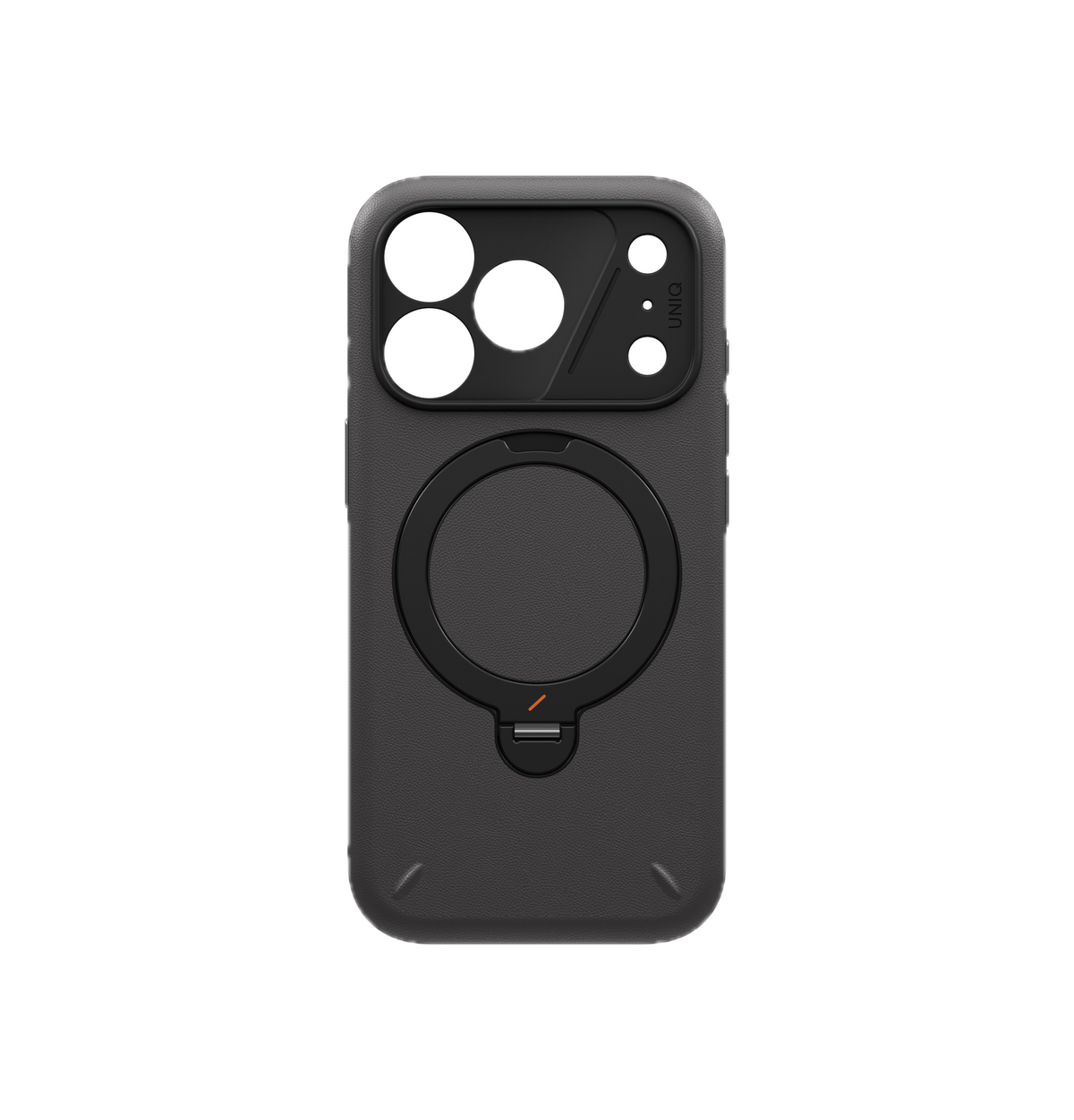 UNIQ HYBRID IPHONE 18 PRO ELIX WITH 360 ROTATING KICKSTAND GREY