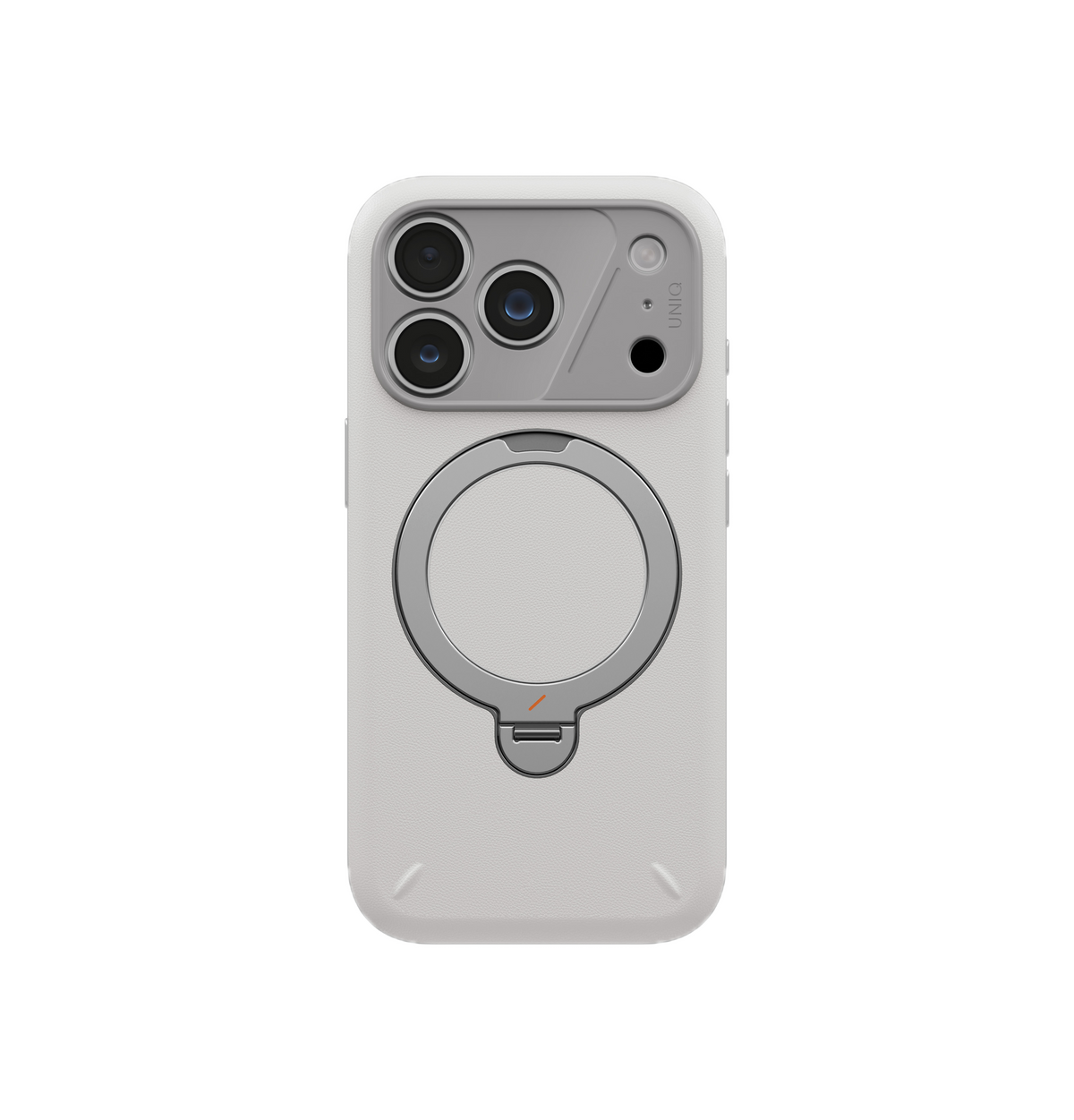 UNIQ HYBRID IPHONE 18 PRO ELIX WITH 360 ROTATING KICKSTAND CLOUD STONE