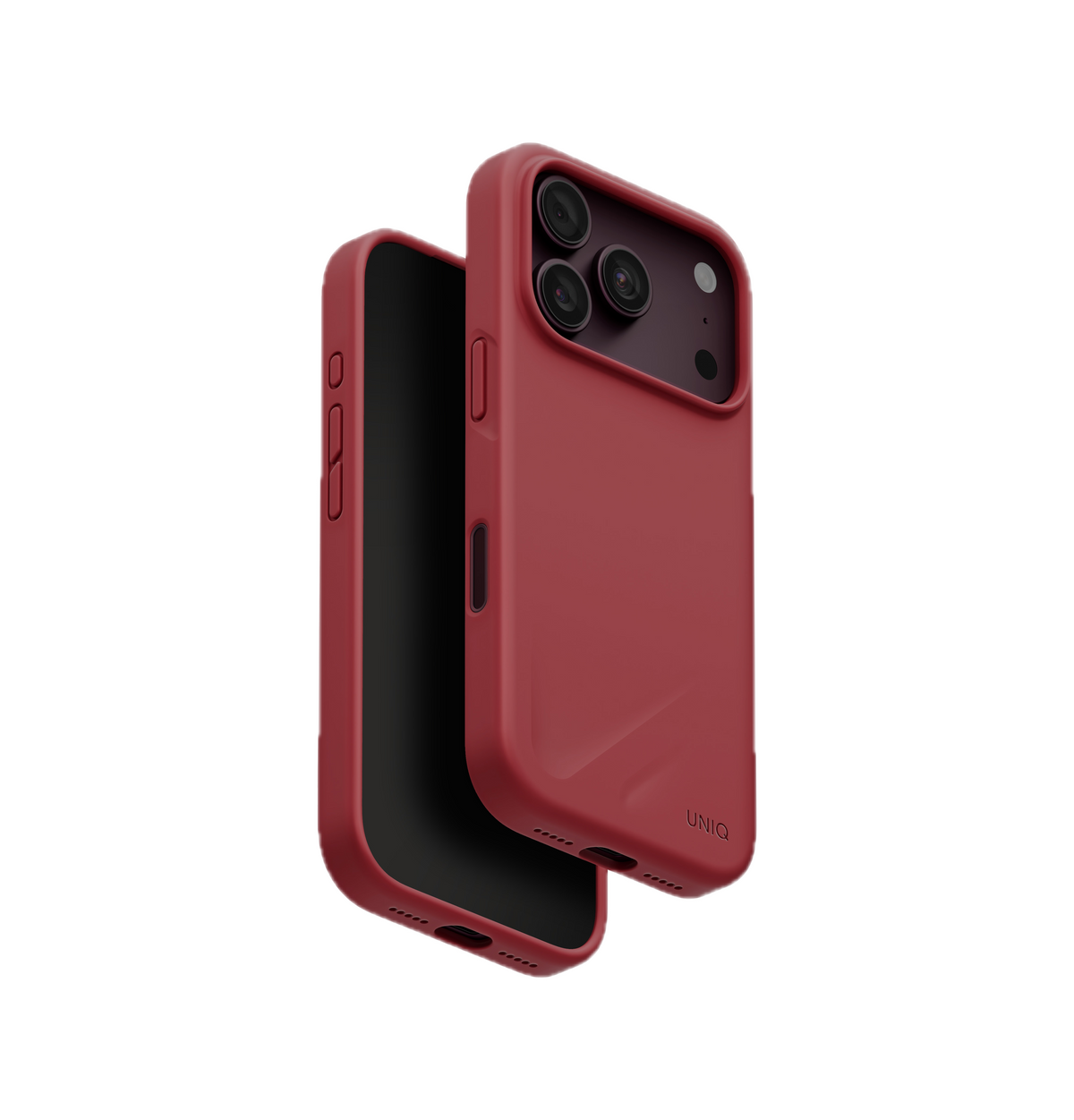 UNIQ HYBRID IPHONE 18 PRO MAGCLICK CHARGING LINO CRANBERRY