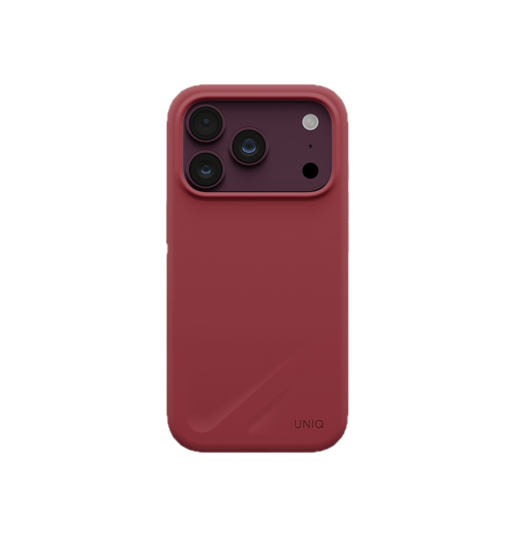 UNIQ HYBRID IPHONE 18 PRO MAGCLICK CHARGING LINO CRANBERRY