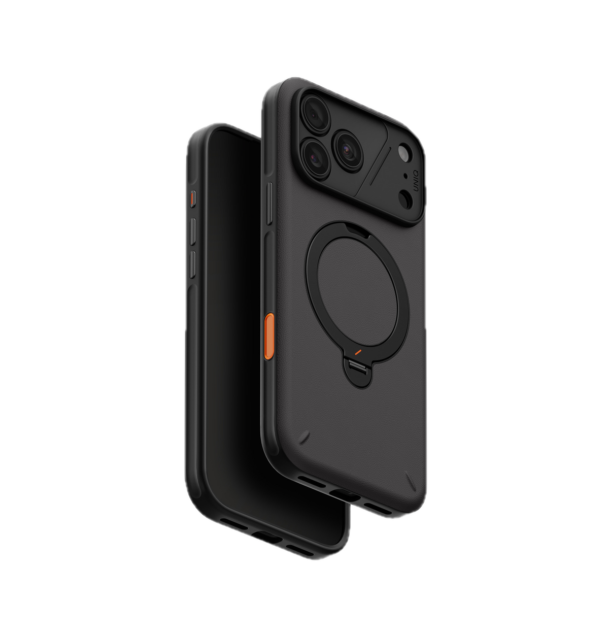UNIQ HYBRID IPHONE 18 PRO MAX ELIX WITH 360 ROTATING KICKSTAND GREY