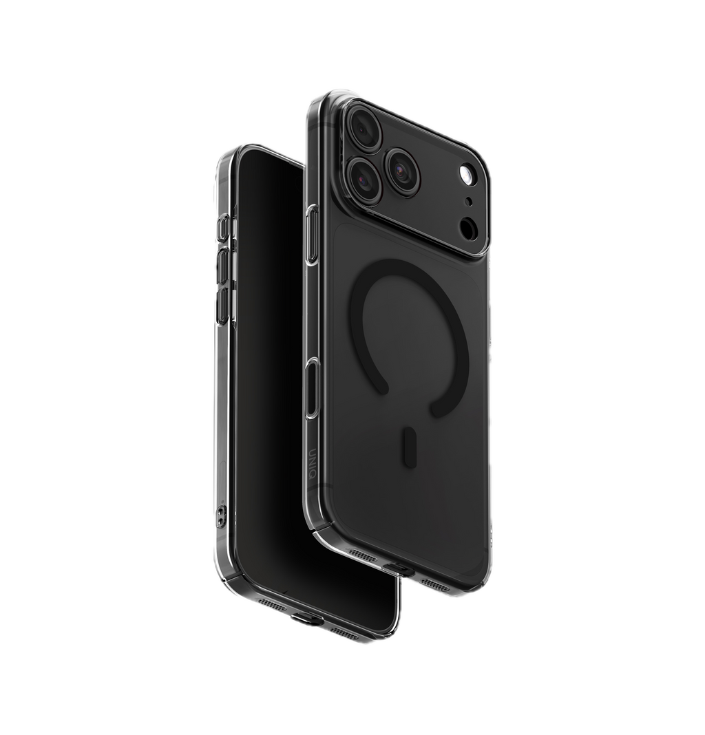 UNIQ HYBRID IPHONE 18 PRO MAX MAGCLICK CHARGING AIRSUIT GLOSSY SMOKE