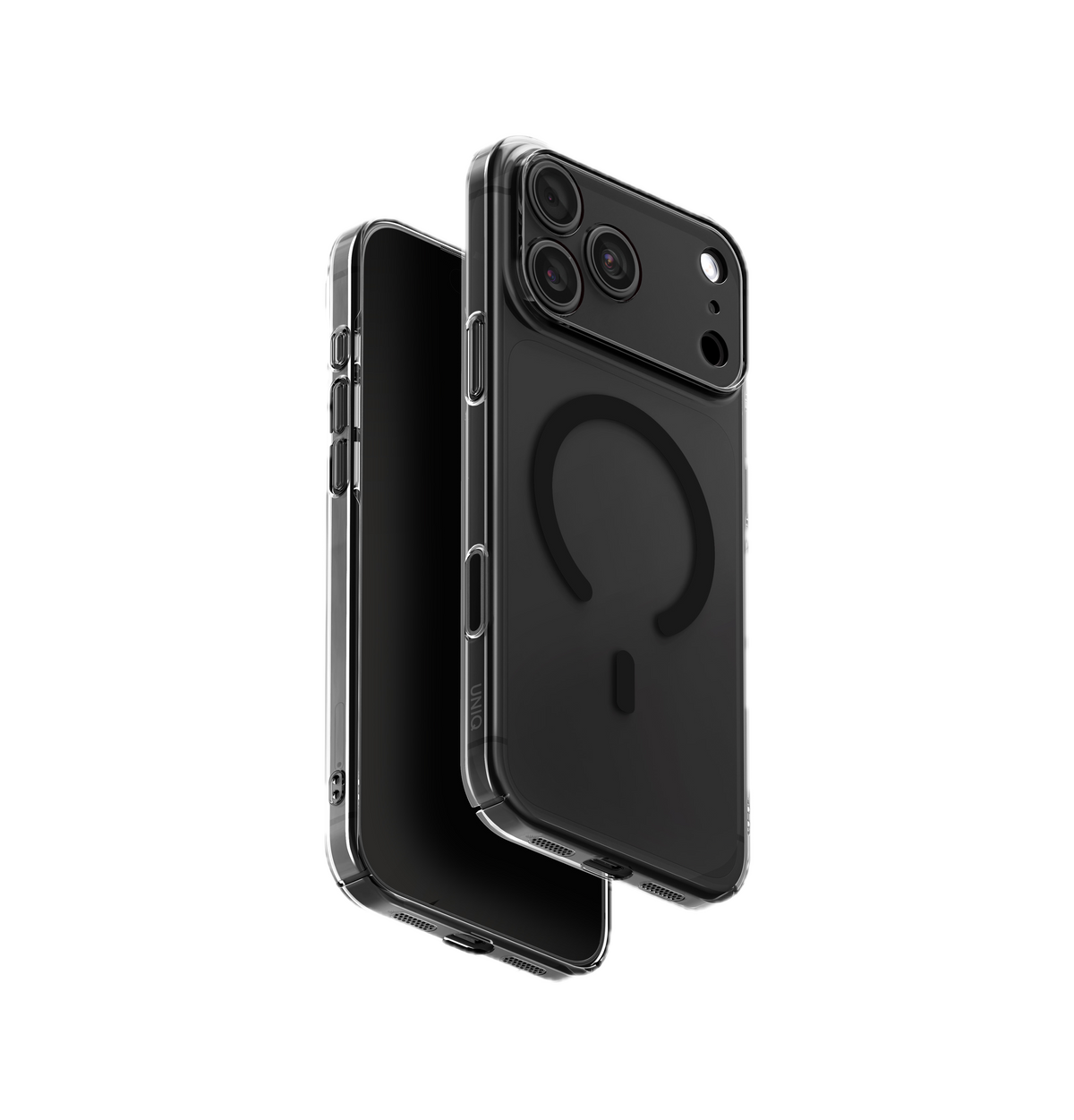 UNIQ HYBRID IPHONE 18 PRO MAX MAGCLICK CHARGING AIRSUIT GLOSSY SMOKE