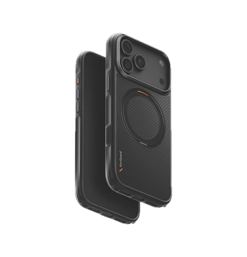 UNIQ HYBRID IPHONE 18 PRO MAX MAGCLICK CHARGING KEVA MŌV CARBON