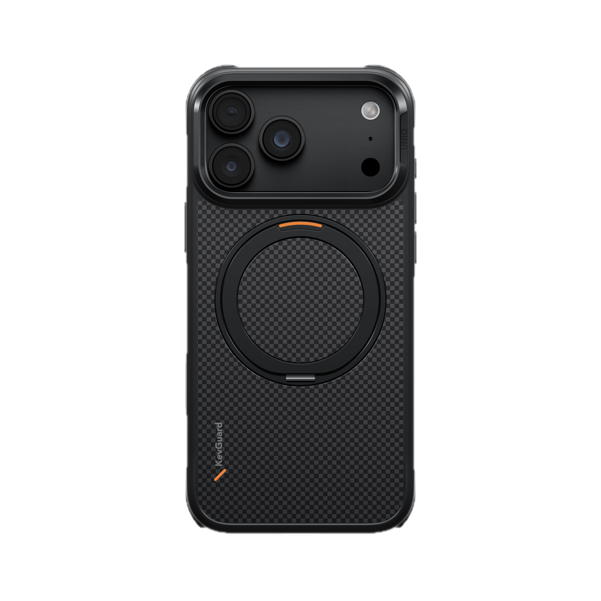 UNIQ HYBRID IPHONE 18 PRO MAX MAGCLICK CHARGING KEVA MŌV CARBON