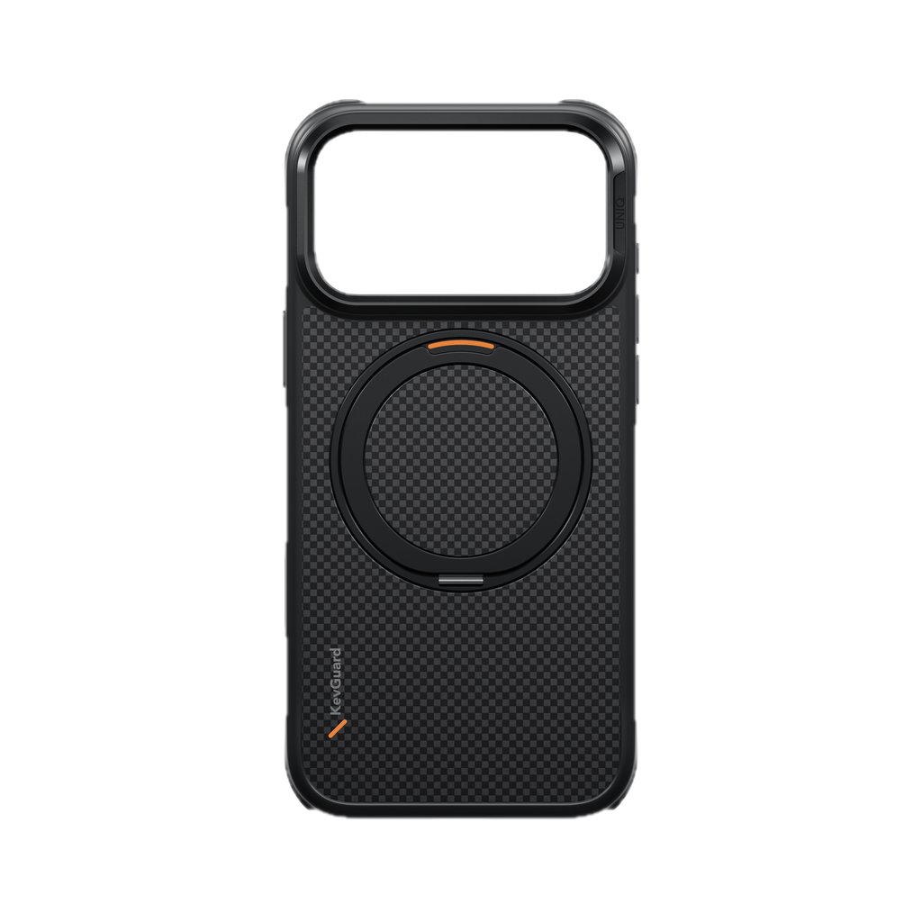 UNIQ HYBRID IPHONE 18 PRO MAX MAGCLICK CHARGING KEVA MŌV CARBON