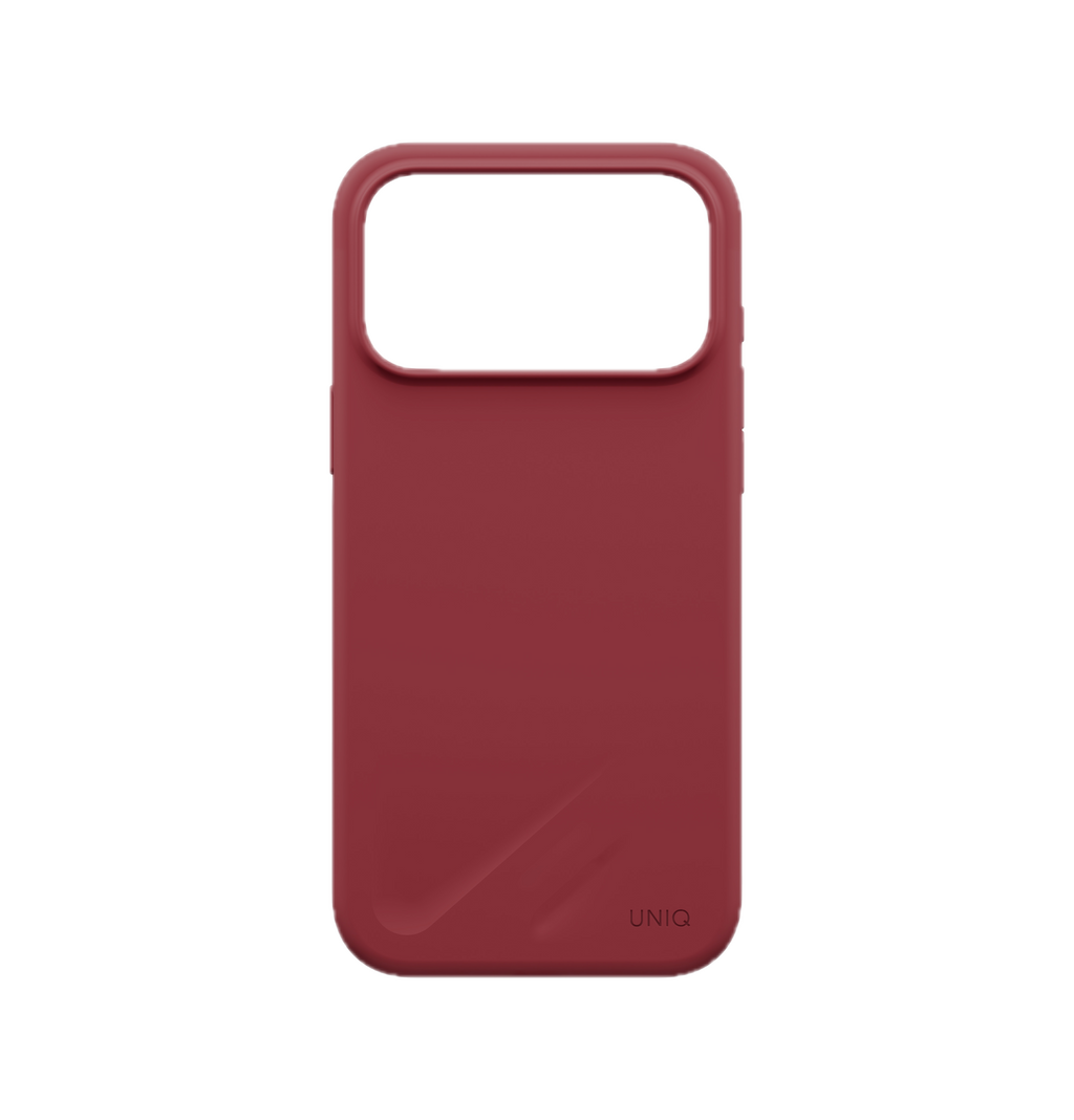 UNIQ HYBRID IPHONE 18 PRO MAX MAGCLICK CHARGING LINO CRANBERRY