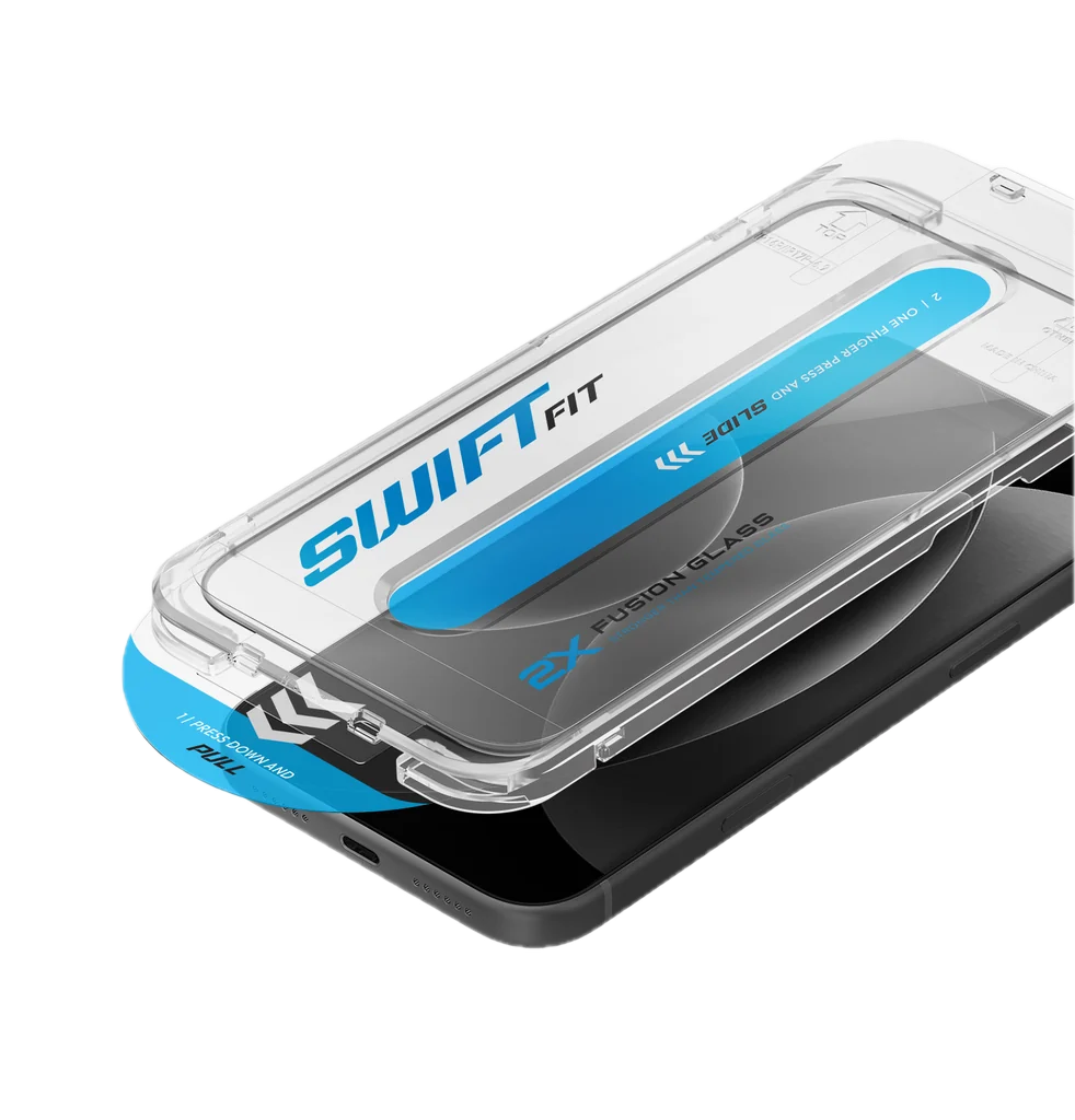 UNIQ OPTIX SWIFTFIT VIVID (DX2) APPLICATOR IPHONE 18 PRO MAX GLASS SCREEN PROTECTOR
