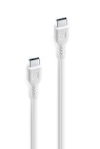 كابل Cellularline USB Type-C إلى Type-Cبطول 1.2 متر أبيض