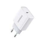 شاحن حائط UGREEN USB-C، 20 واط، CD137 أبيض