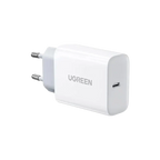 شاحن حائط UGREEN USB-C، 20 واط، CD137 أبيض