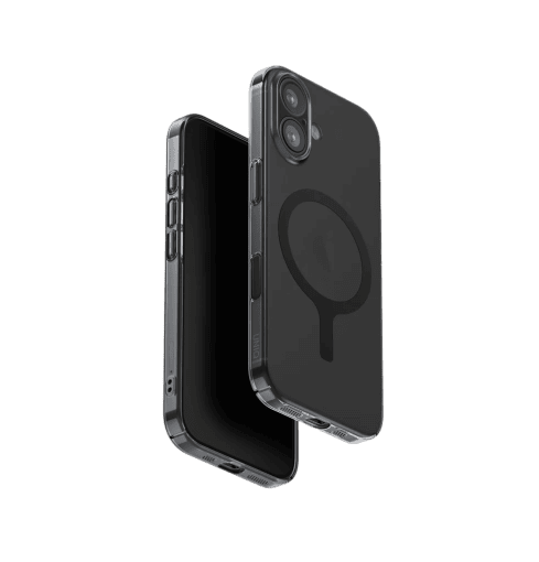 Uniq AirSuit 1.3mm Ultra Slim Case with MagClick Compatibility for iPhone 17 Smoke