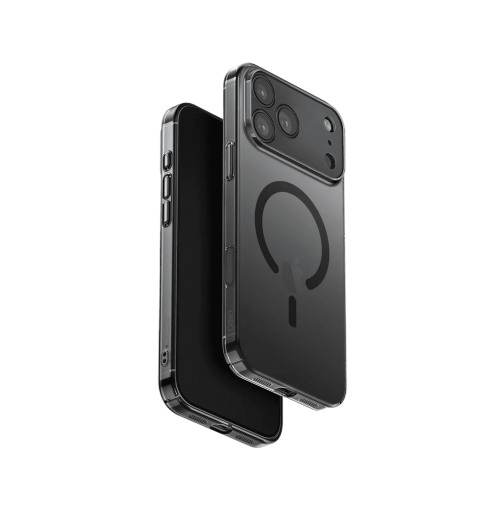 Uniq AirSuit 1.3mm Ultra Slim Case with MagClick Compatibility for iPhone 17 Pro Max Smoke