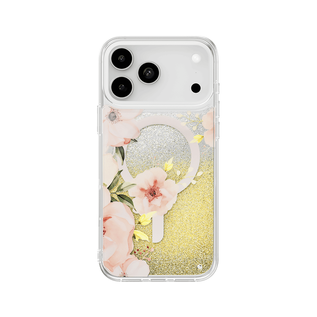 Uniq COEHL FLEURETTE iPhone 17 Pro Max MagClick Magnetic Charging Compatible Spring Blossom
