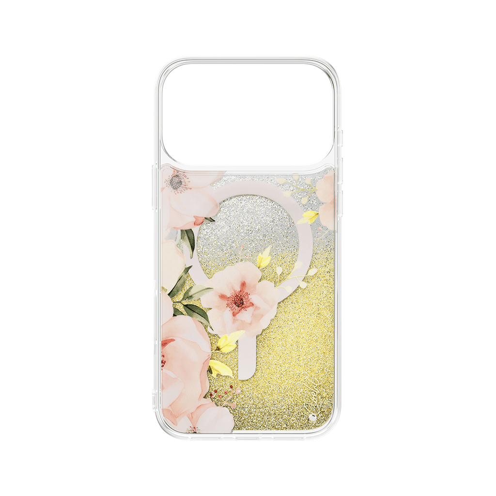 Uniq COEHL FLEURETTE iPhone 17 Pro Max MagClick Magnetic Charging Compatible Spring Blossom