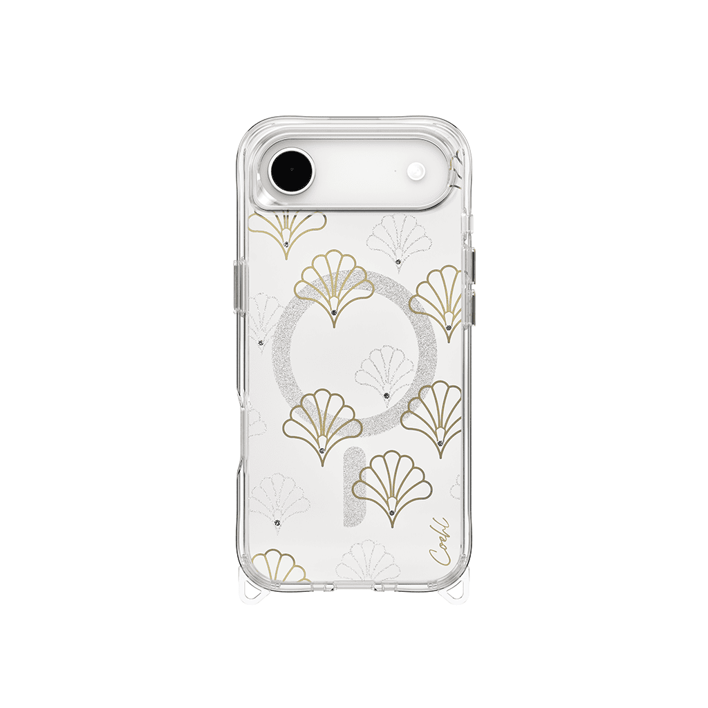 Uniq COEHL MARÉE iPhone Air MagClick Magnetic Charging Compatible Sparkling Sliver