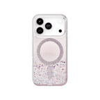 Uniq COEHL SOLÉA iPhone 17 Pro MagClick Magnetic Charging Compatible Glitter Hearts