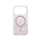 Uniq COEHL SOLÉA iPhone 17 Pro MagClick Magnetic Charging Compatible Glitter Hearts