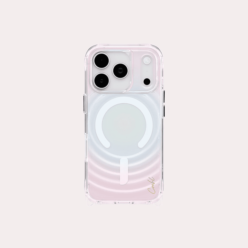 Uniq COEHL VÉLA iPhone 17 Pro MagClick Magnetic Charging Compatible Iridescent