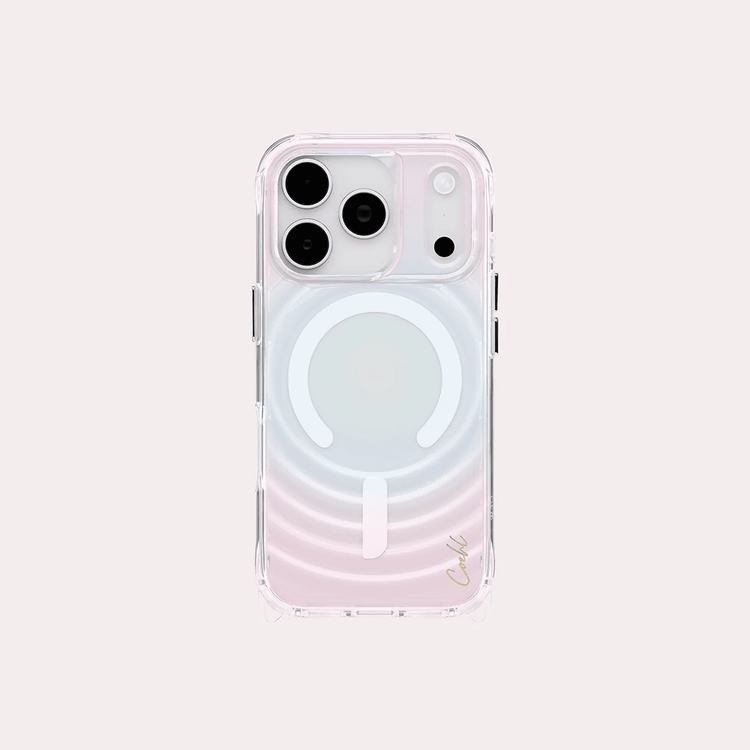 Uniq COEHL VÉLA iPhone 17 Pro MagClick Magnetic Charging Compatible Iridescent