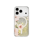 Uniq Coehl FLEURETTE iPhone 17 Pro MagClick Magnetic Charging Compatible Spring Blossom