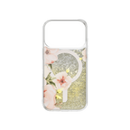 Uniq Coehl FLEURETTE iPhone 17 Pro MagClick Magnetic Charging Compatible Spring Blossom