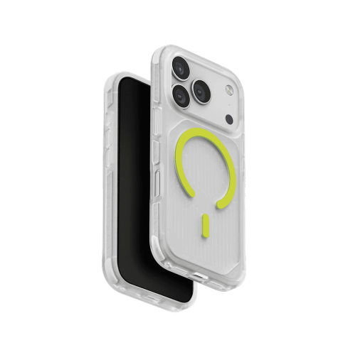 Uniq Combat Active Luminous Triple-Layered Rugged Protective Case for iPhone 17 Pro Max /Lume Lime