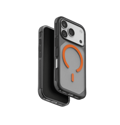 Uniq Combat Active Triple-Layered Rugged Protective Case for iPhone 17 Pro Smoke