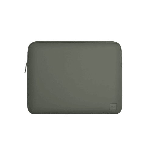 Uniq Cyprus Smooth Neoprene Water-Resistant Laptop Sleeve Up to 14” Pewter
