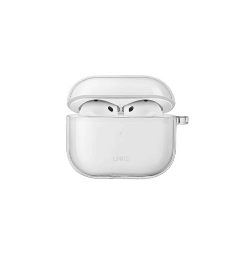 Uniq Glase Protective Case for AirPods (4th Gen 2024) Clear