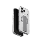 Uniq Heldro Air Slim FlexGrip Case with Magnetic Charging for iPhone 17 Pro Max Lucent