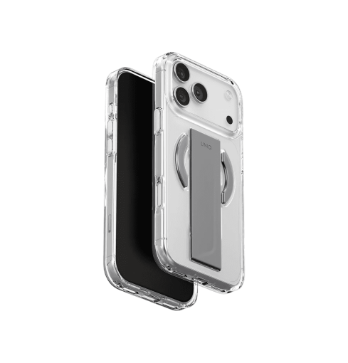 Uniq Heldro Air Slim FlexGrip Case with Magnetic Charging for iPhone 17 Pro Max Lucent