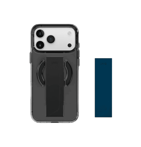 Uniq Heldro Air Slim FlexGrip Case with Magnetic Charging for iPhone 17 Pro Max Vapour Smoke