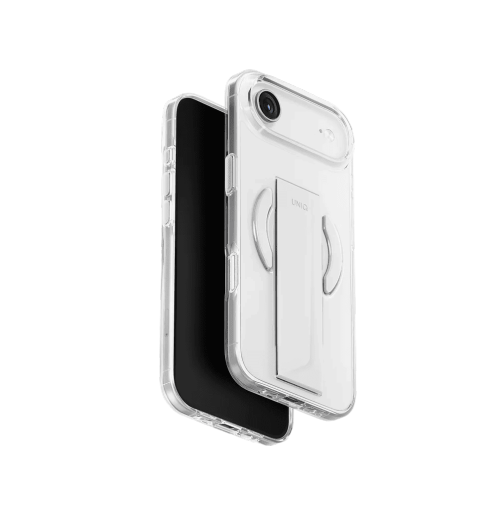 Uniq Heldro Air Slim FlexGrip Case with Magnetic Charging for iPhone Air Lucent