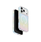 Uniq Iridescia Holographic Protective Case with MagClick Compatibility for iPhone 17 Pro Holo Quartz