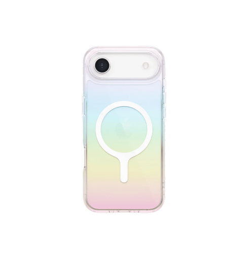 Uniq Iridescia Holographic Protective Case with MagClick Compatibility for iPhone Air Holo Quartz