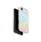 Uniq Iridescia Holographic Protective Case with MagClick Compatibility for iPhone Air Holo Quartz