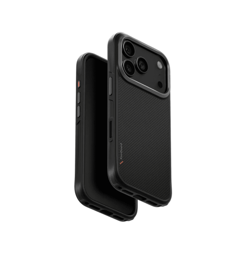 Uniq Keva Tough Aramid Protective Case for iPhone 17 Pro Carbon