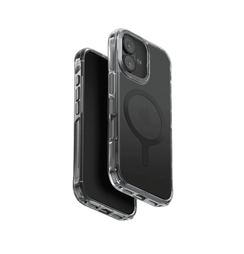 Uniq LifePro Xtreme Anti-Fingerprint Slim Hybrid Case with MagClick Compatibility for iPhone 17 Smoke