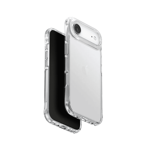 Uniq LifePro Xtreme True Clarity Slim Hybrid Case with Curved AirLite Corners for iPhone Air Crystal