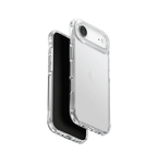 Uniq LifePro Xtreme True Clarity Slim Hybrid Case with Curved AirLite Corners for iPhone Air Crystal
