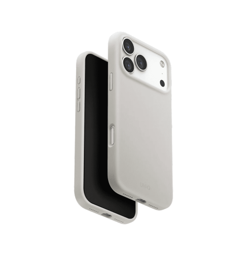 Uniq Lino Hybrid Silicone Case with MagClick Compatibility for iPhone 17 Pro Max Mist
