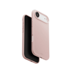 Uniq Lino Hybrid Silicone Case with MagClick Compatibility for iPhone 17 Pro Blush