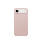 Uniq Lino Hybrid Silicone Case with MagClick Compatibility for iPhone 17 Pro Blush